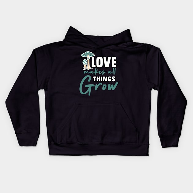 Lovely Plant Lover Gift Kids Hoodie by TheBestHumorApparel